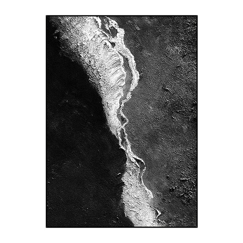 Black Beach Ocean