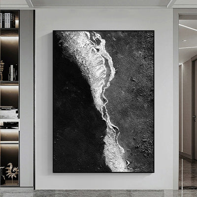 Black Beach Ocean