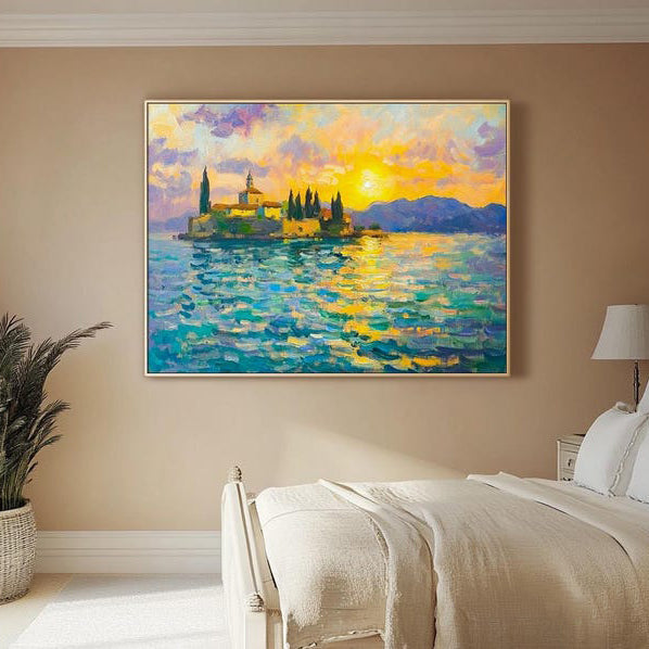 The Monastry of Lake Bled