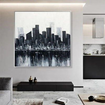 Black & White Skyline