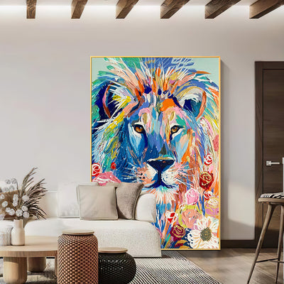 Lion in Colors