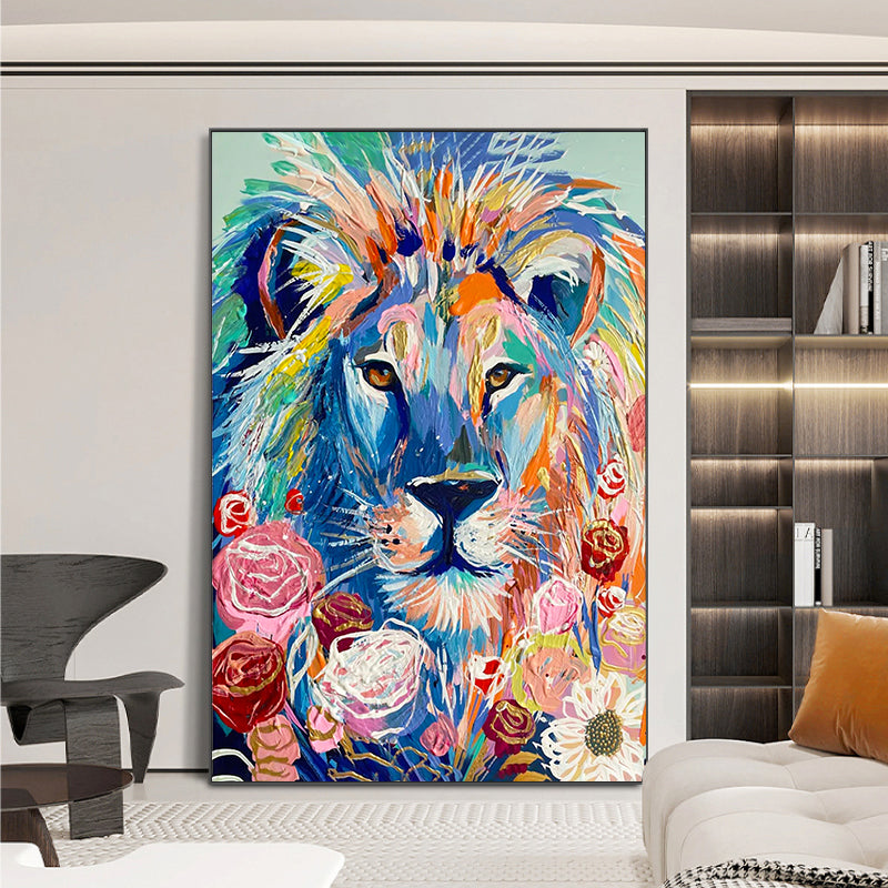 Lion in Colors